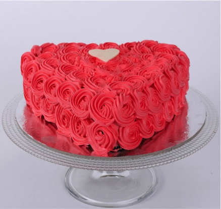 Valentine Heart Cake